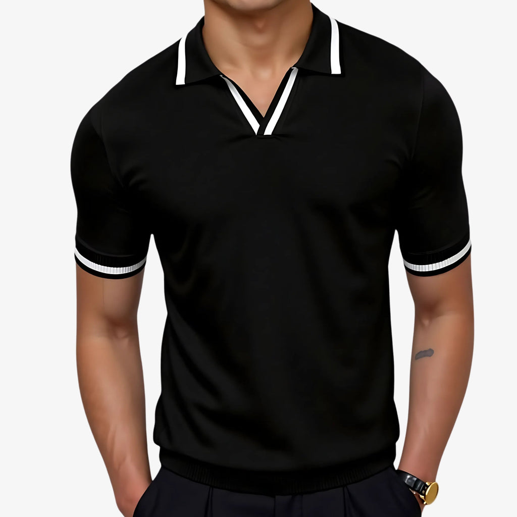 Contrast Slim Fitted Polo