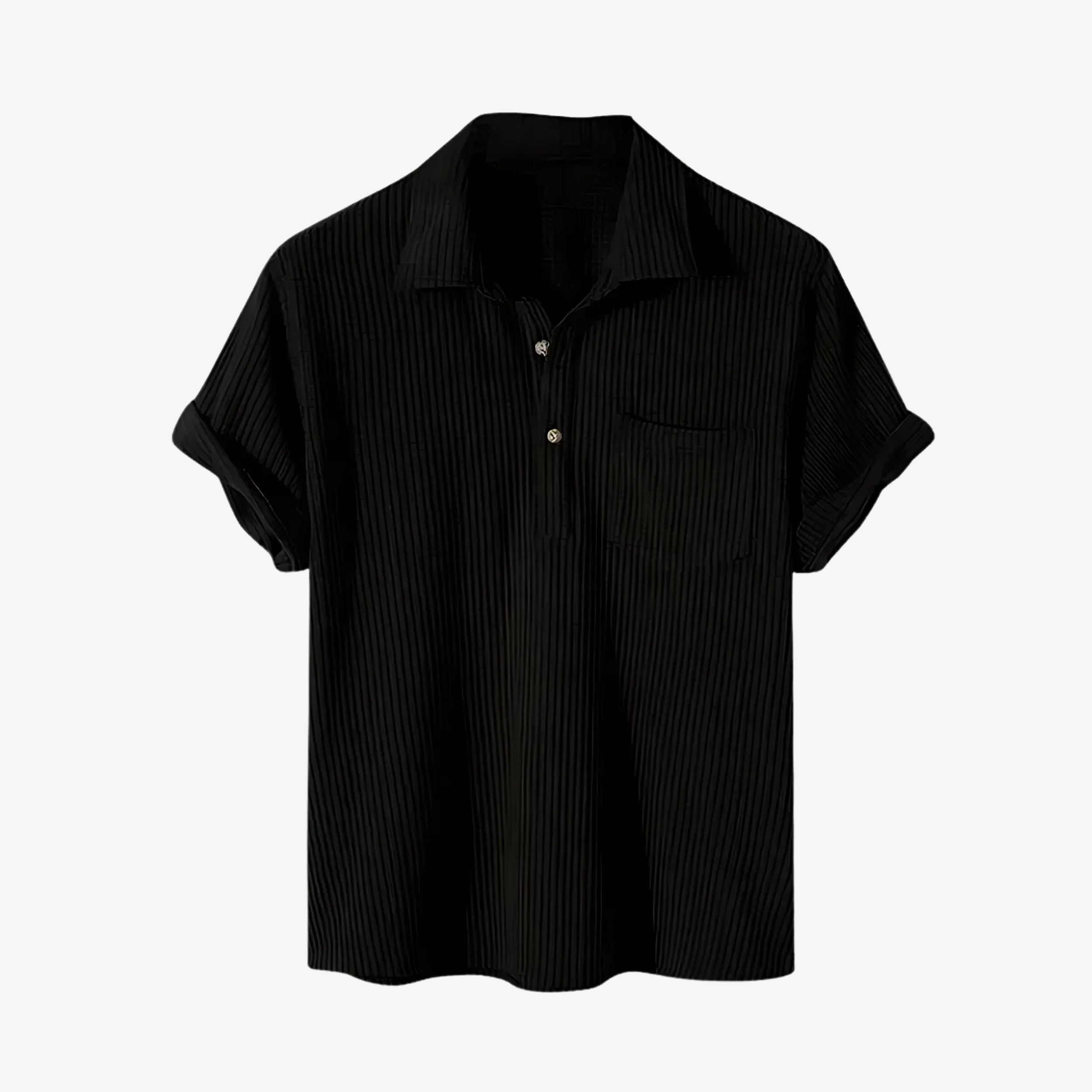 Textured Cotton Polo