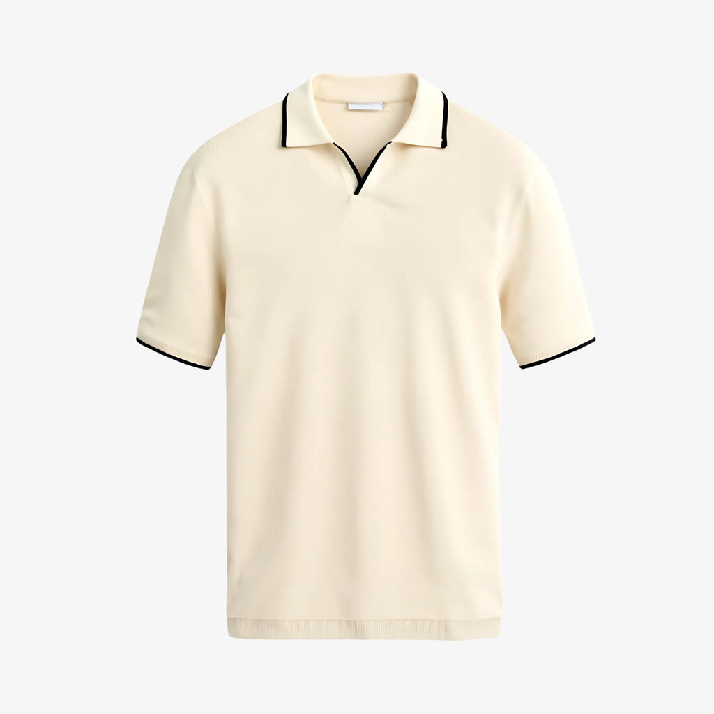 Contrast Slim Fitted Polo