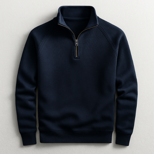 Quarter Zip Sweatshirt Long Sleeve
