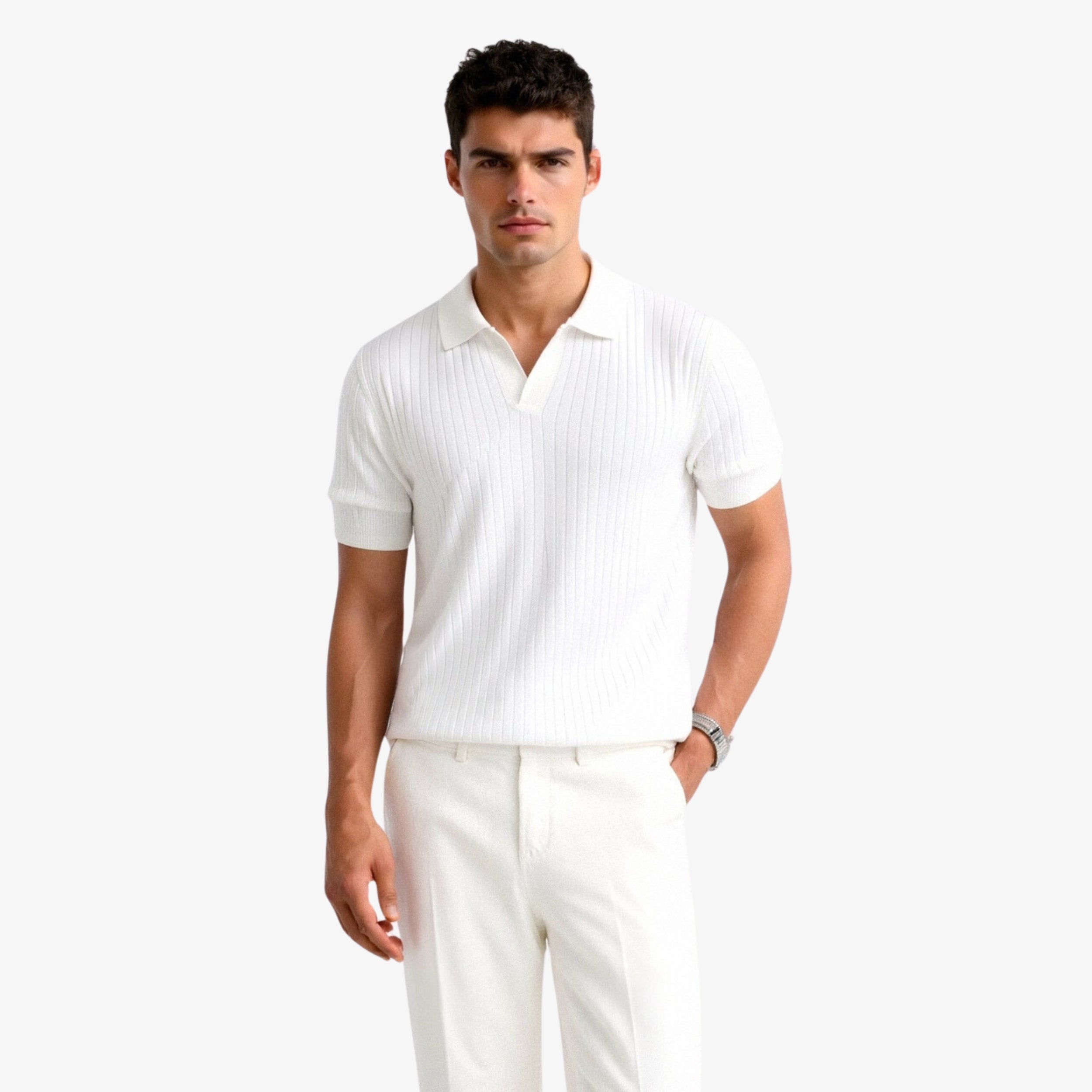 Pisa Ribbed Polo