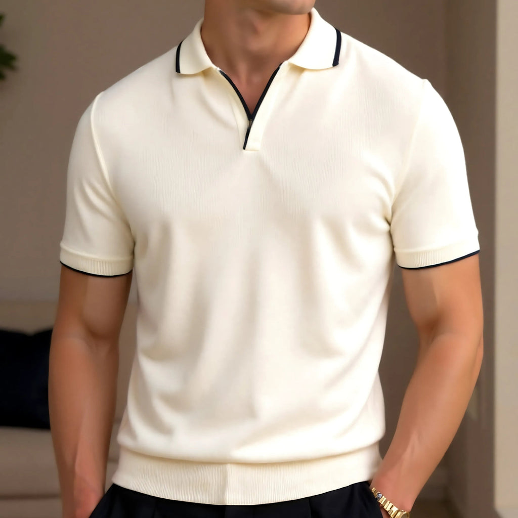 Contrast Slim Fitted Polo