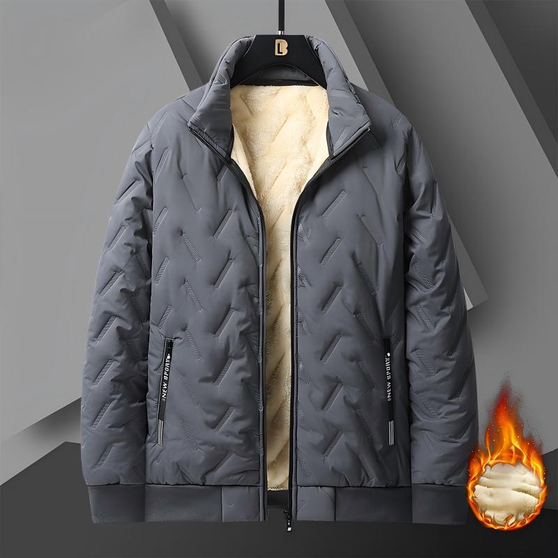 Men's winter warm wool waterproof windproof jacket