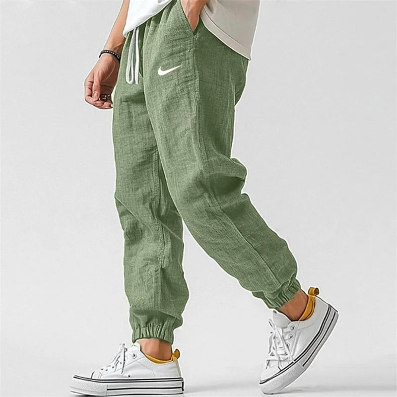 Everyday Casual Linen Jogger Pants